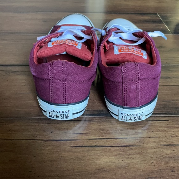 Converse canvas maroon and orange size 5 - Picture 3 of 7